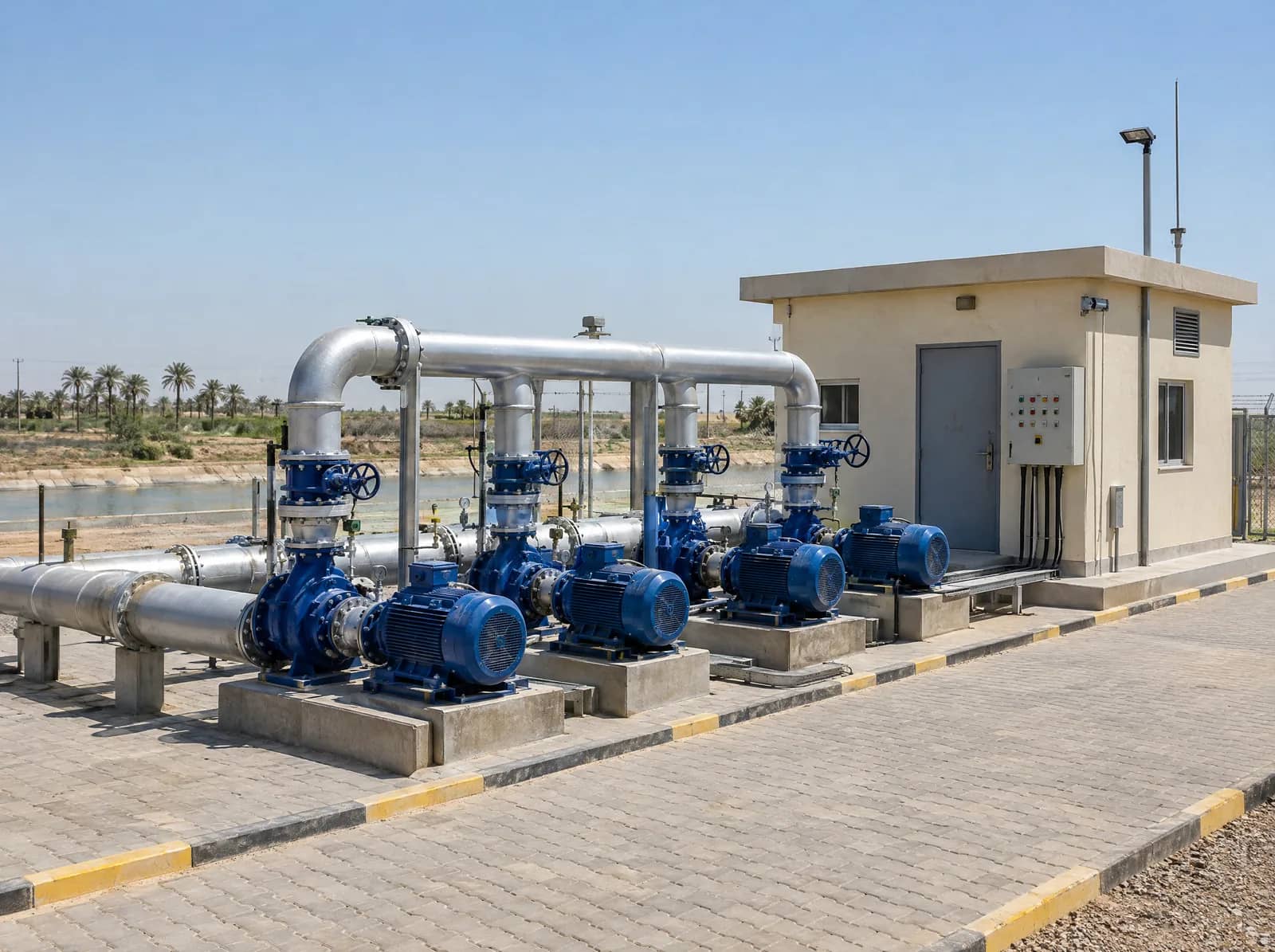 محطة ضخ Muhalla